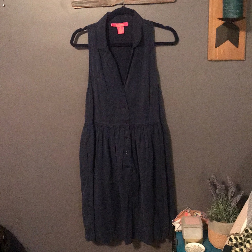 Catherine Malandrino size 12 navy sundress